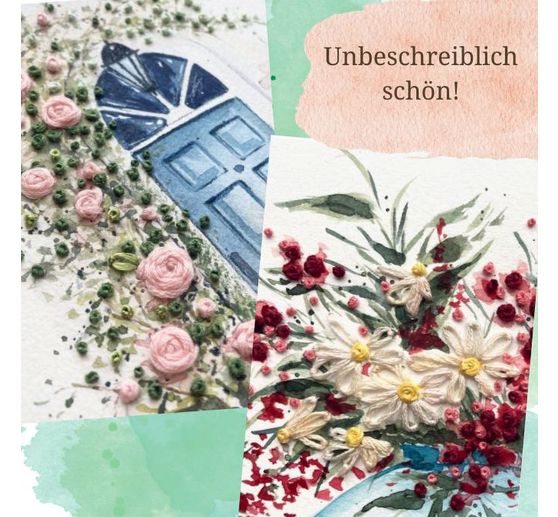 Buch "Wundervolle Watercolor Stickerei"