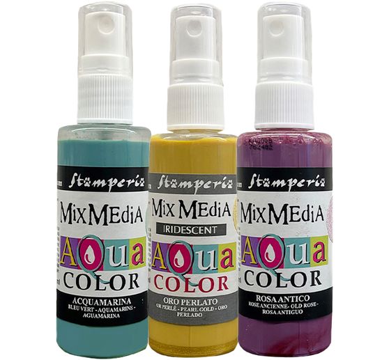 Stamperia Aquacolor "Venice", set of 3