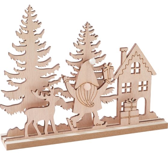 VBS Wooden building kit "Christmas gnome"
