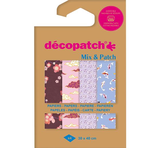 Décopatch Pocket Hot-Foil Collection Mix and Patch "Reise nach Japan"