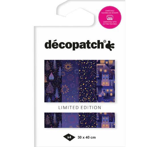 Décopatch Pocket Hot-Foil Collection Mix and Patch "Weihnachtsabend"
