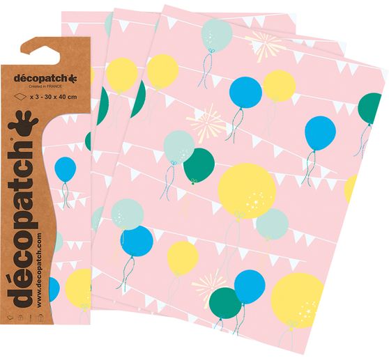 Décopatch-Papier "Party"