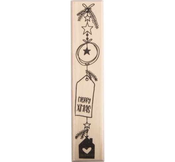 BUTTERER Stempel "Merry Xmas"