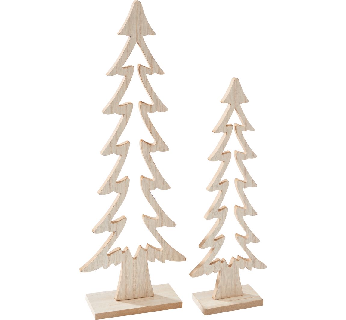 VBS Holz-Tannen, 2er Set