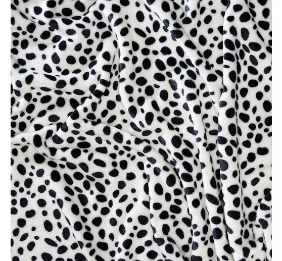 Fleece-Stoff "Dalmatiner"