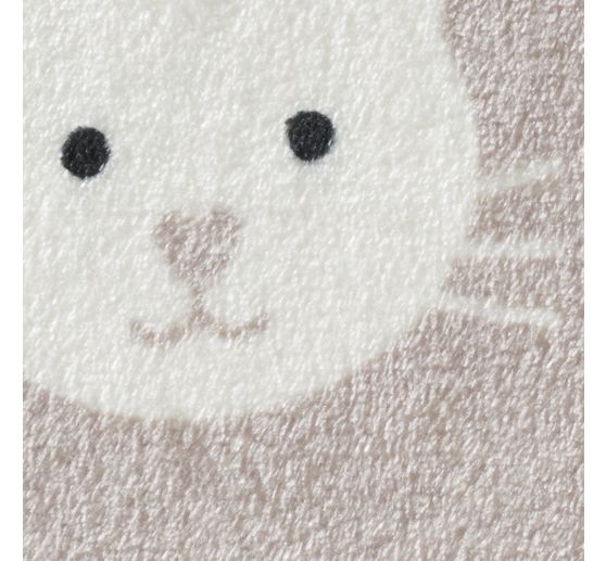 Double-Fleece-Stoff "Katze"