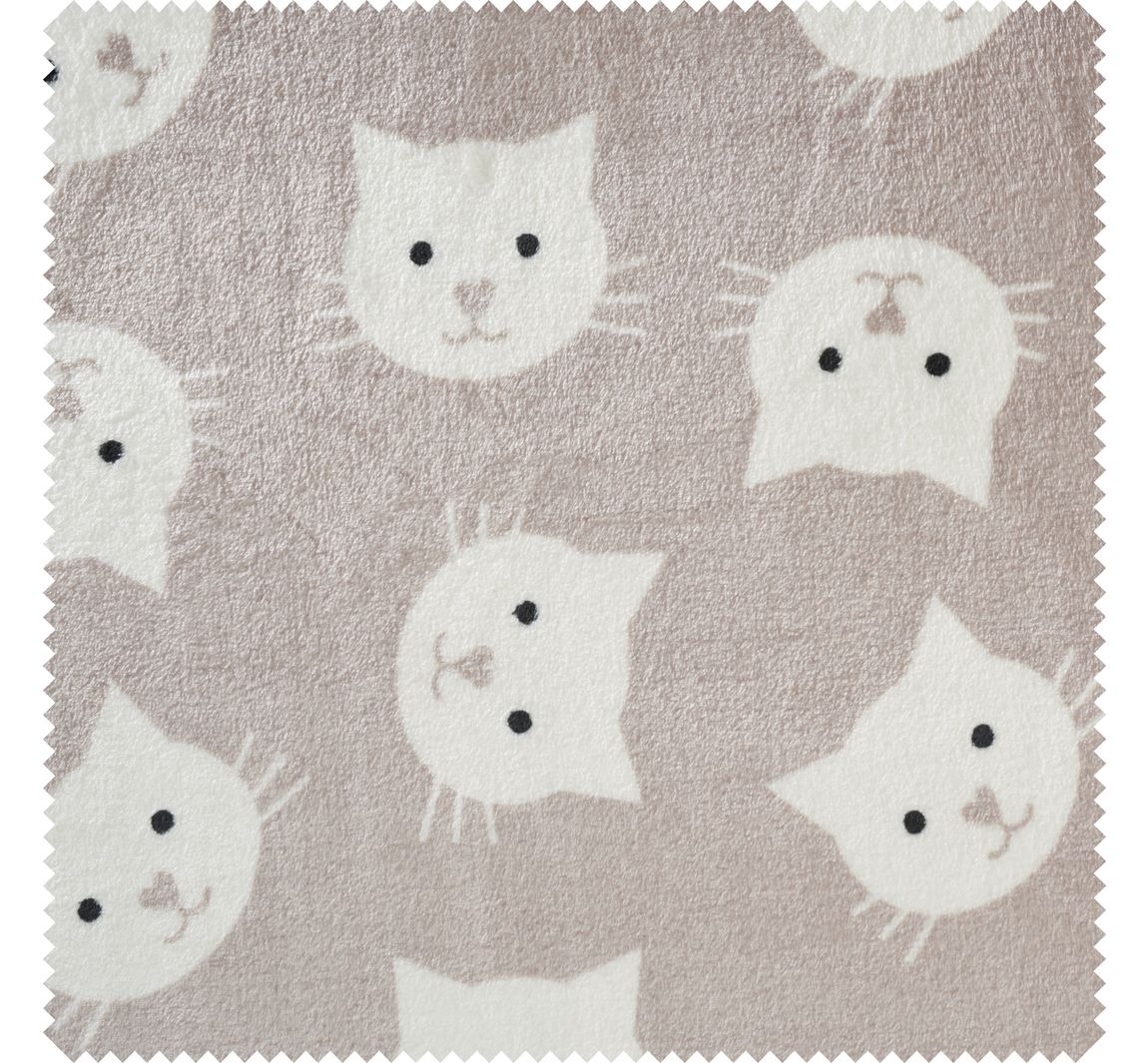 Double-Fleece-Stoff "Katze"