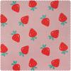 Polyester jersey chilly print "Strawberries"