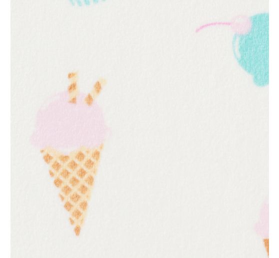 Polyester-Jersey Chilly Print "Ice Cream"