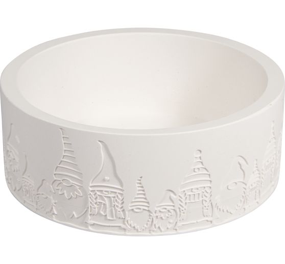 Silikon Gießform "Schale Wichtelrand"
