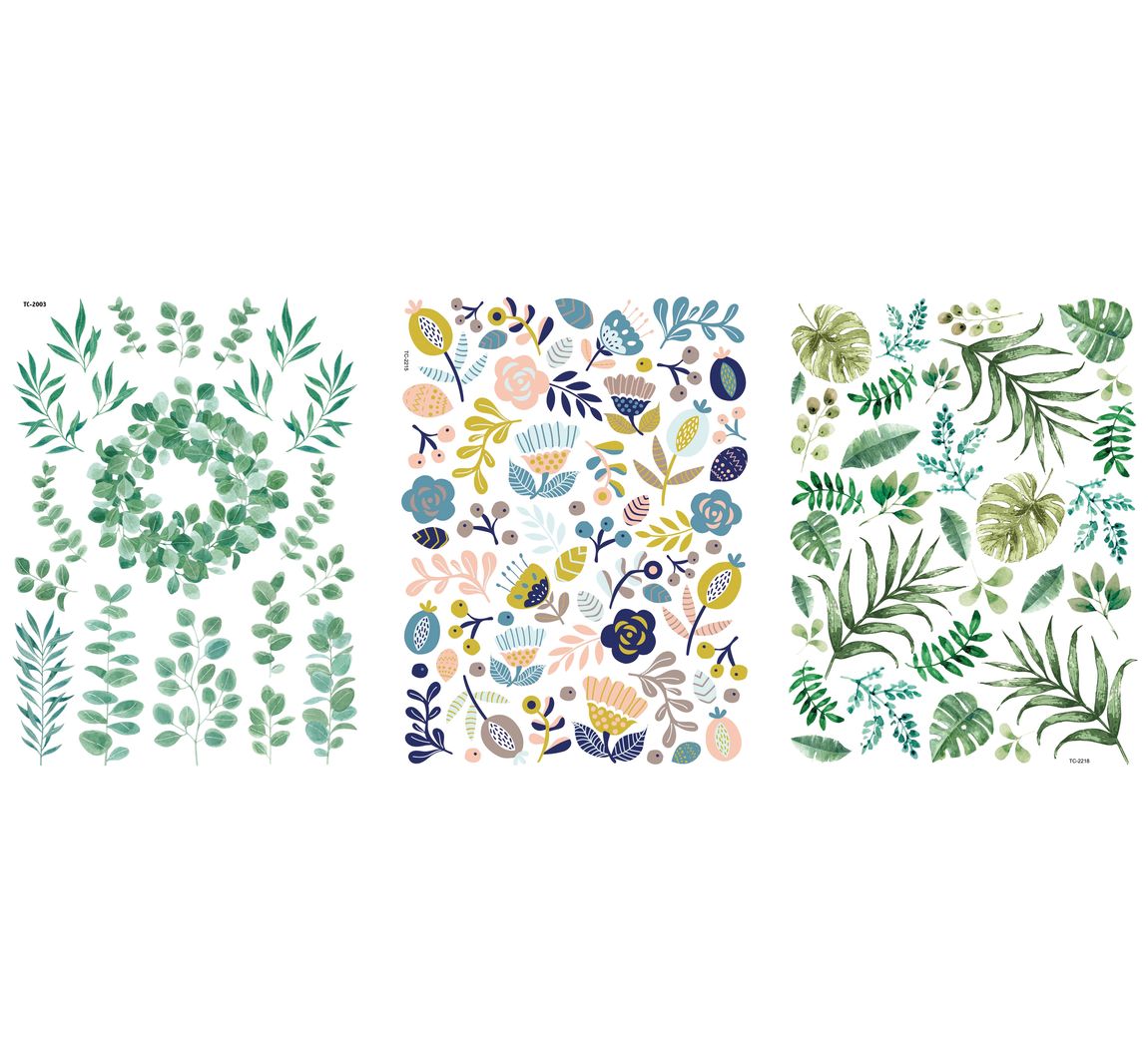 Rub On Transferfolie "Botanical"