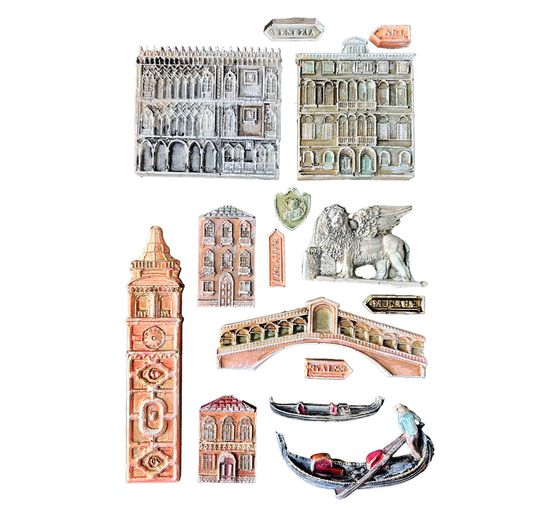 Silikonform A5 "Venice", Monuments