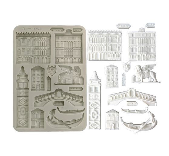 Silikonform A5 "Venice", Monuments