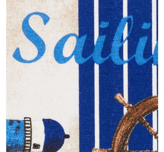 Dekostoff Leinenoptik "Sailing"