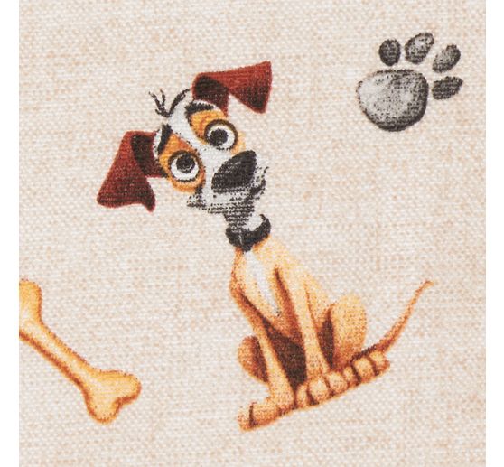 Decoration fabric linen optics "Duke"