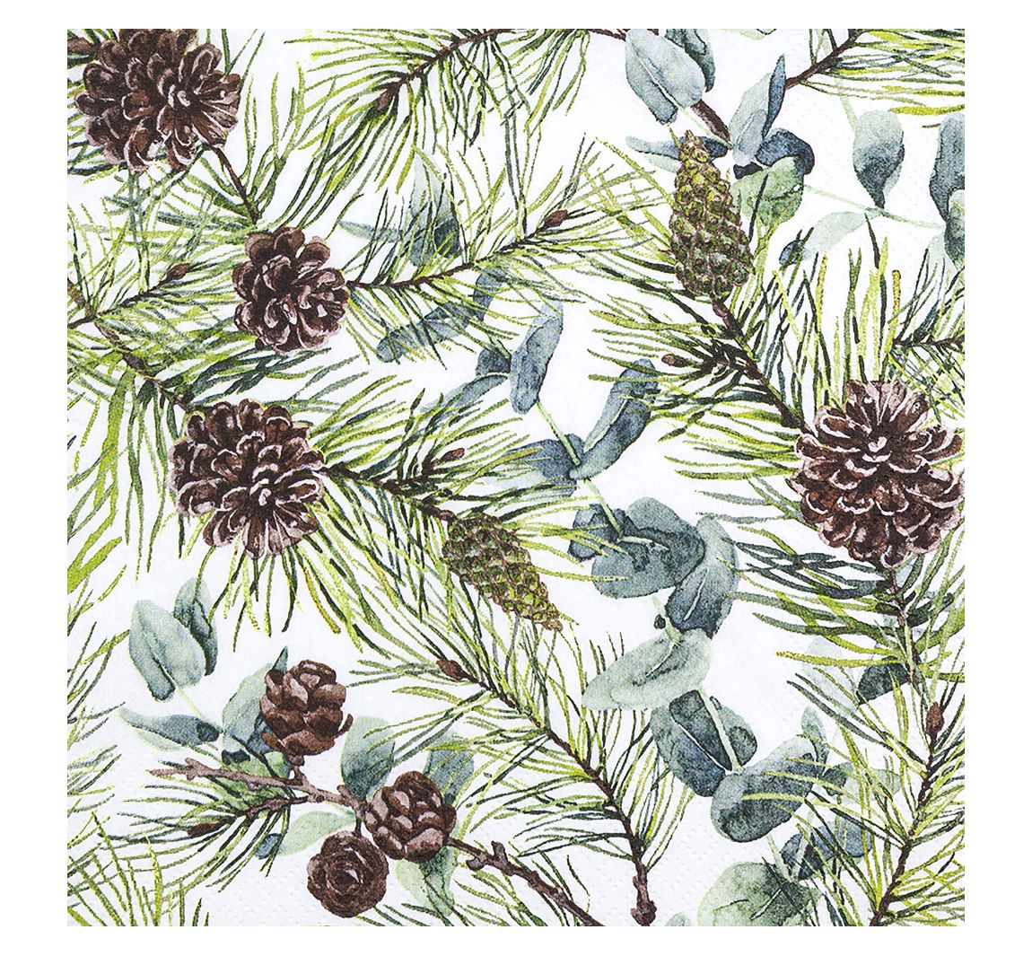 Serviette "Eucalyptus and Pine"