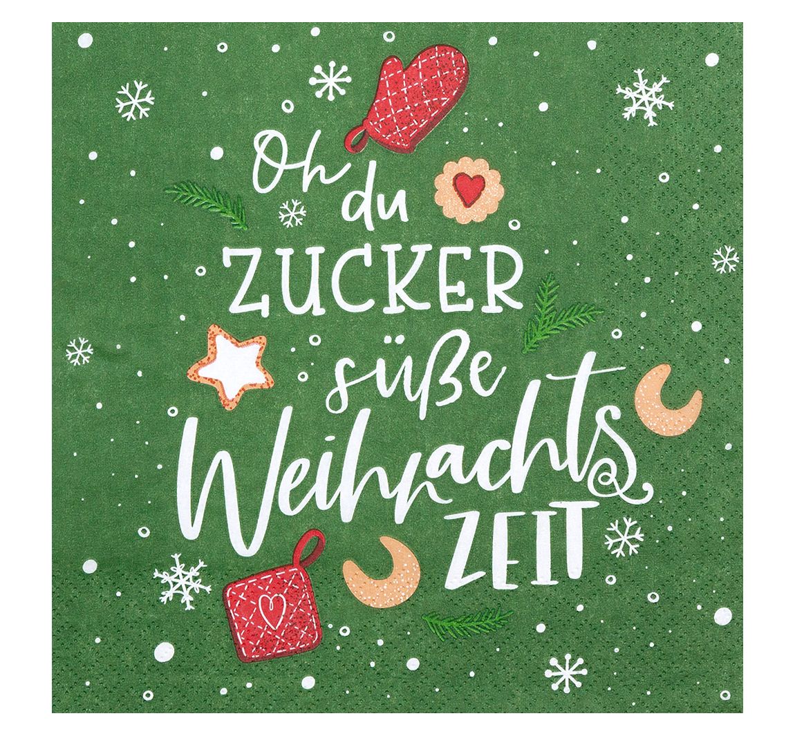Serviette "Zuckersüße Zeit"