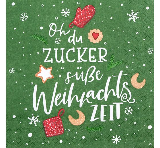 Napkin "Zuckersüße Zeit"