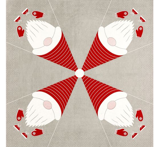 Napkin "Folding napkin Gnome"