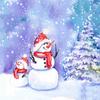 Serviette "Frosty Friends"