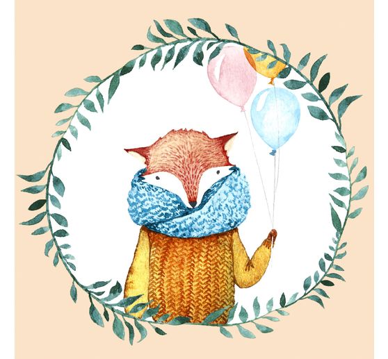 Serviette "Fox Balloons"