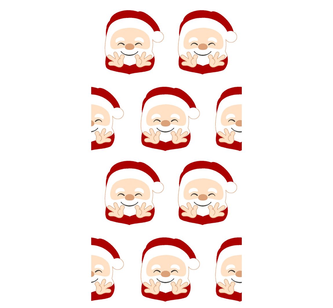 Papiertaschentücher "Hello Santa"