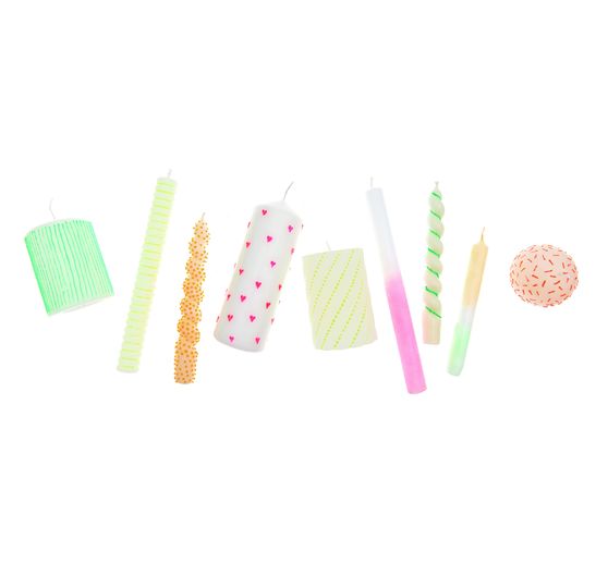 Candle Liner Set "Neon"