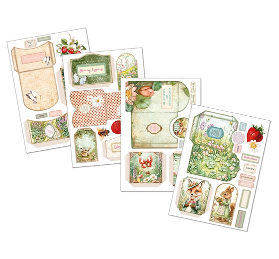 Junk Journal & Ephemera Book "Woodland Party"