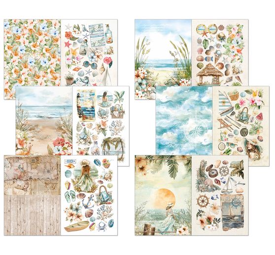Junk Journal & Ephemera Book "Summer Days"