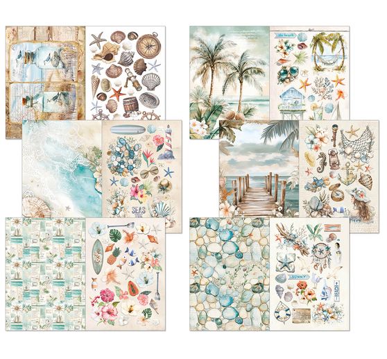 Junk Journal & Ephemera Book "Summer Days"