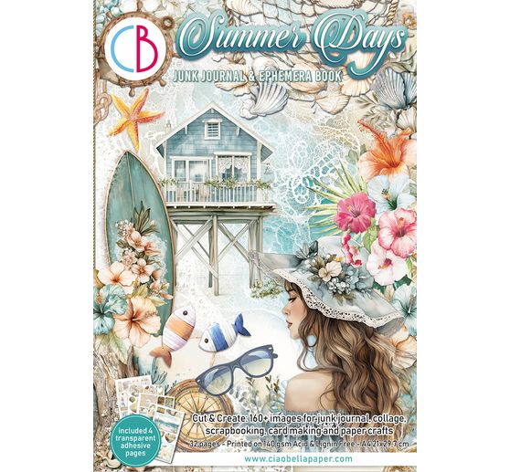 Junk Journal & Ephemera Book "Summer Days"