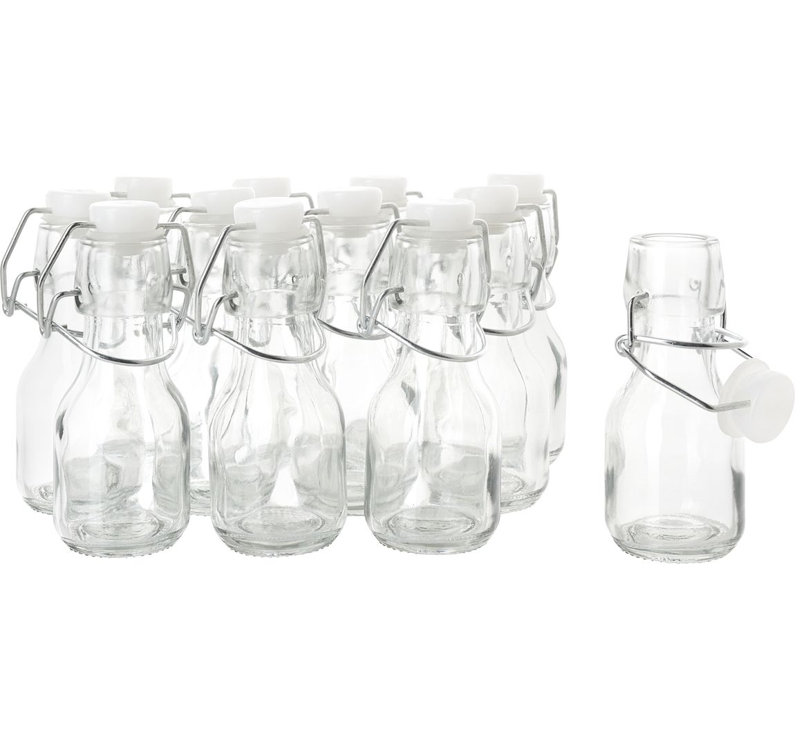 VBS Bügelflaschen "50 ml", 12 Stück