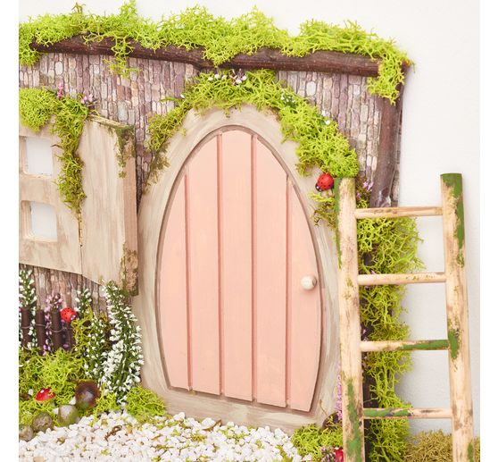 VBS Miniature wooden ladder "Lykke"
