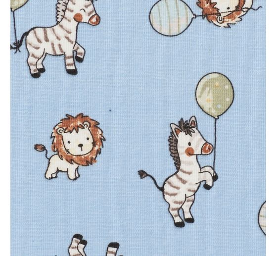 Jersey-Stoff "Party-Tiere"