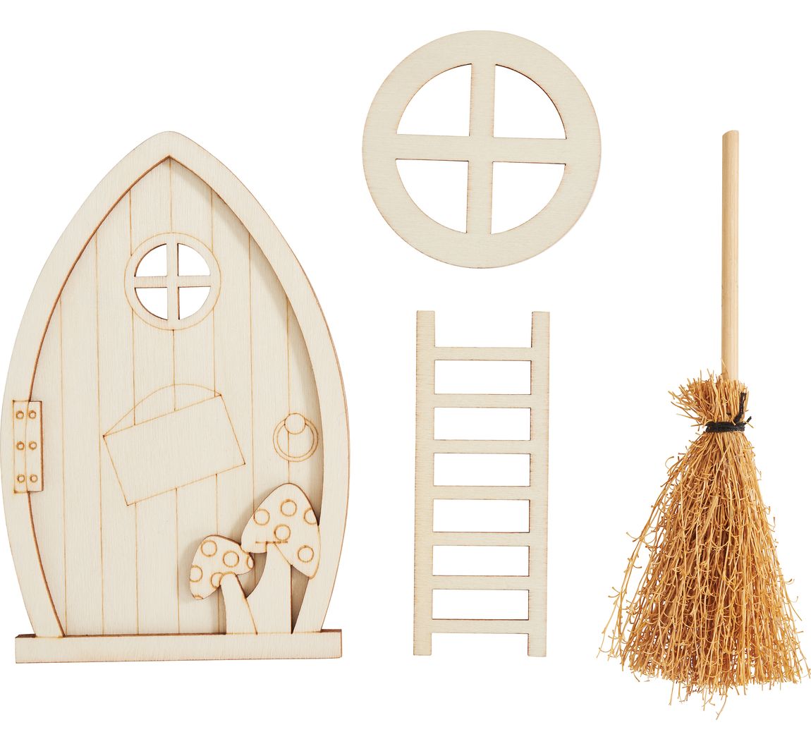 VBS Miniaturtür-Set "Pilze"