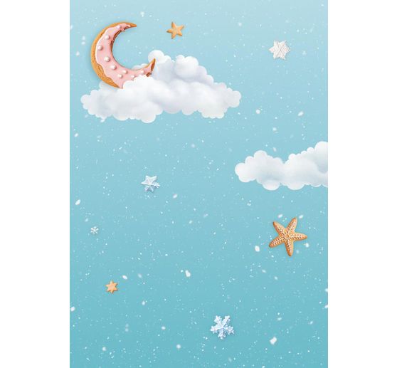 Motiv-Strohseide Backgrounds "Candy Christmas"