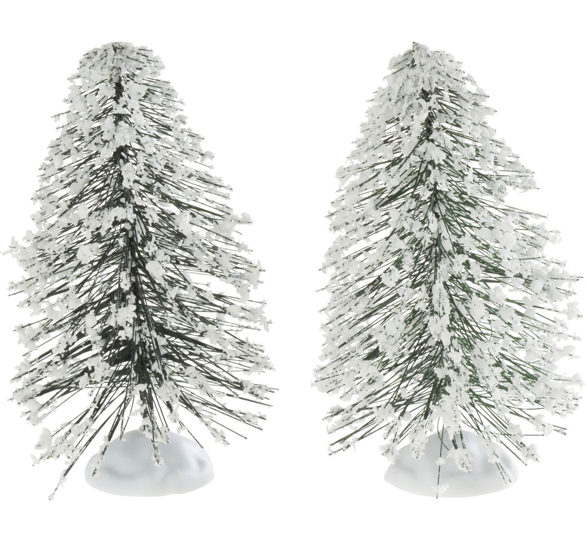 VBS Miniatur Tannenbaum mit Schnee, 2 Stk.