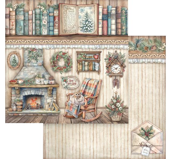 Scrapbook-Block "The Owl's House"