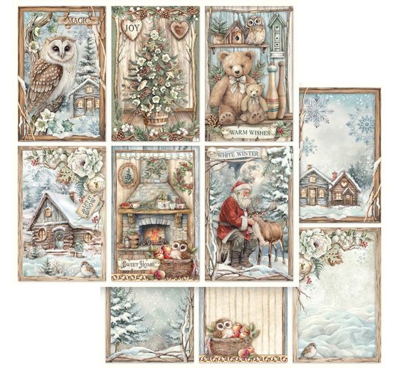 Scrapbook-Block "The Owl's House"