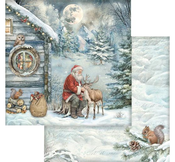 Scrapbook-Block "The Owl's House"