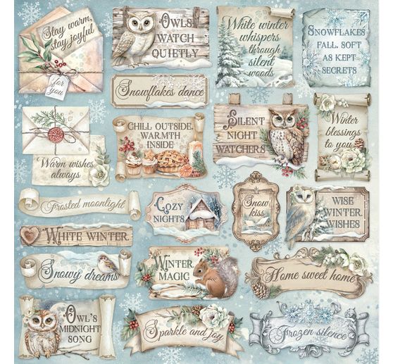 Scrapbook-Block "The Owl's House"