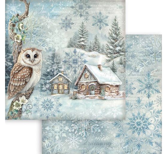Scrapbook-Block "The Owl's House"