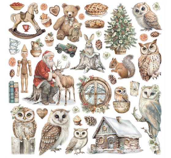 Scrapbook-Block "The Owl's House"