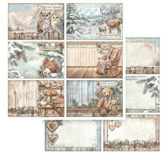 Scrapbook-Block "The Owl's House"