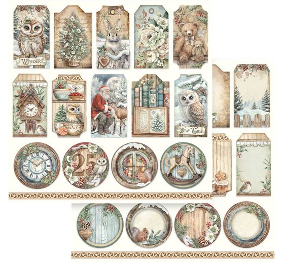 Scrapbook-Block "The Owl's House"