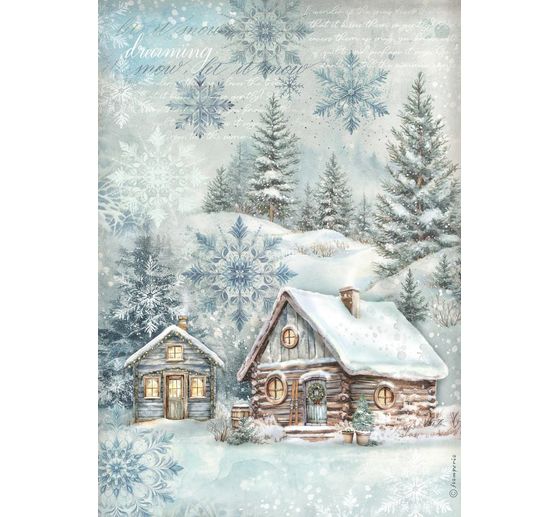Motif straw silk assortment "The Owl's House"