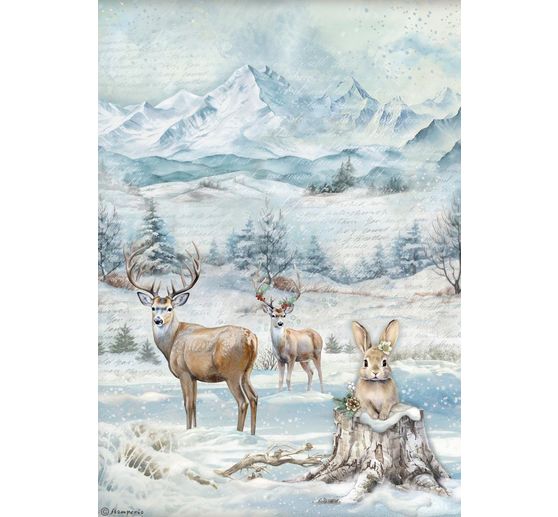 Motif straw silk assortment "The Owl's House"