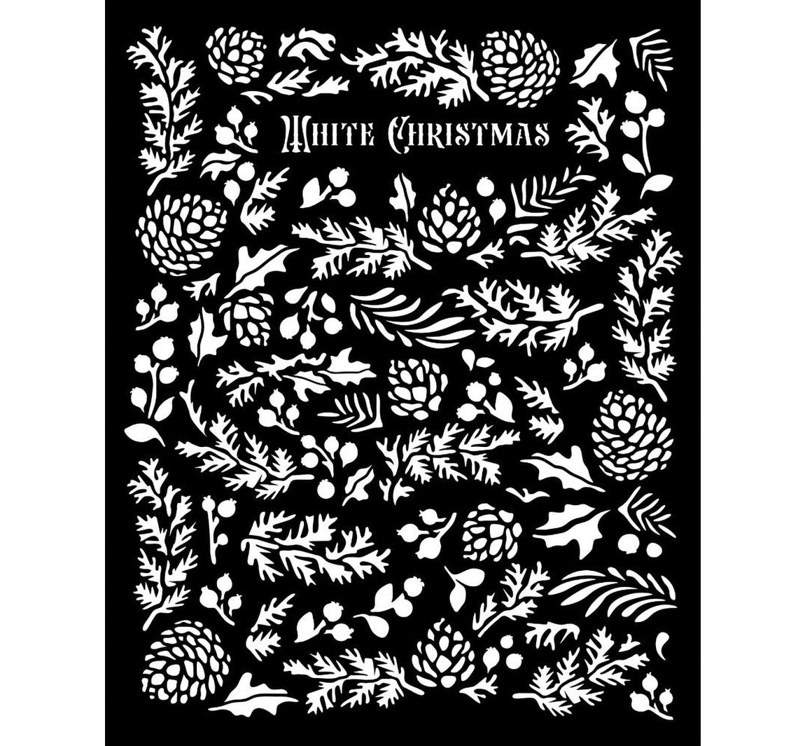 Schablone "The Owl's House - Pine Cones"
