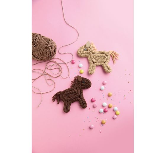 Kreativ-Set "Strickliesel für Pferdefans"