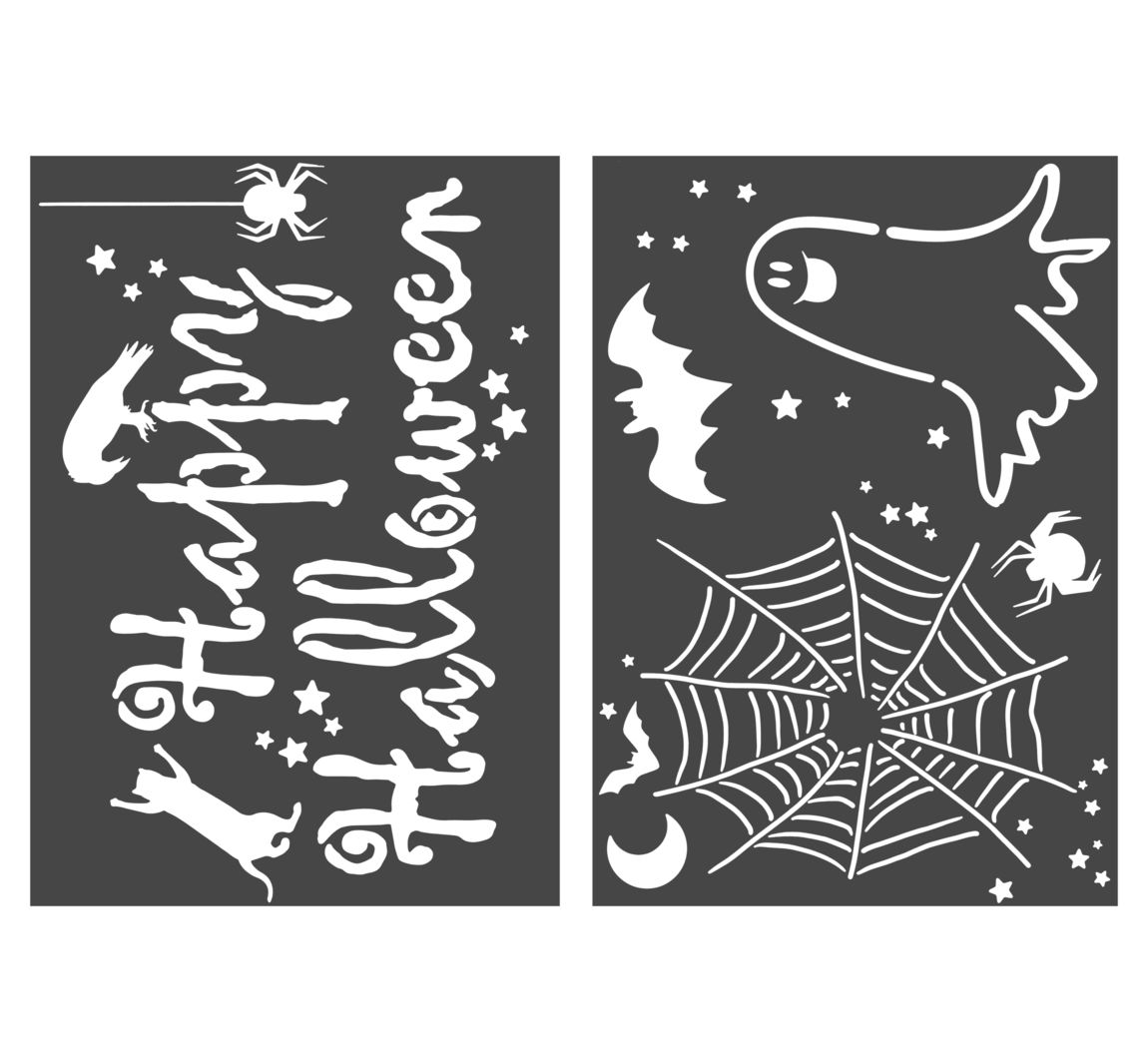 VBS Schablonen-Set "Happy Halloween", A4